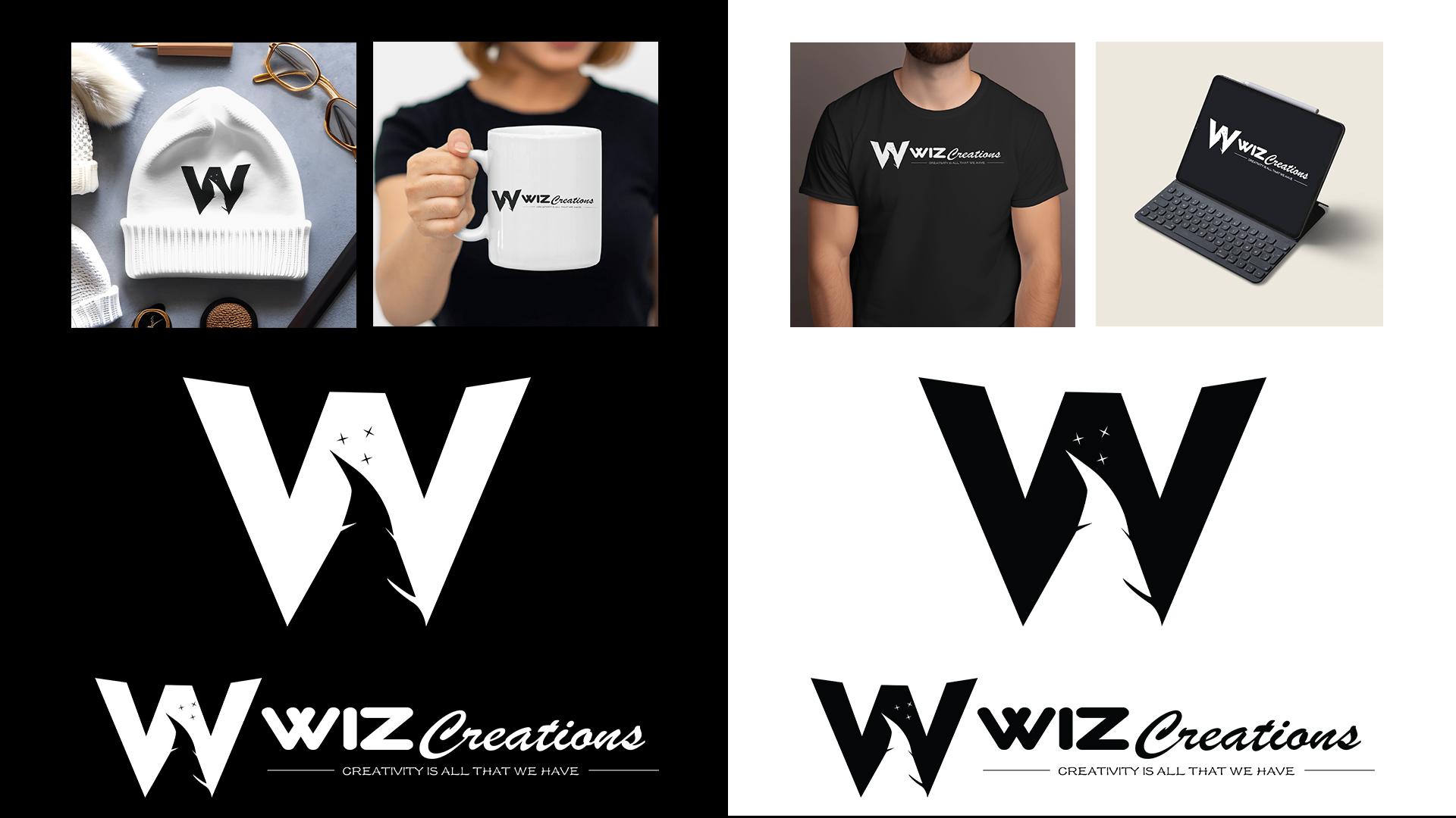 WIZ Creations Brand Identity